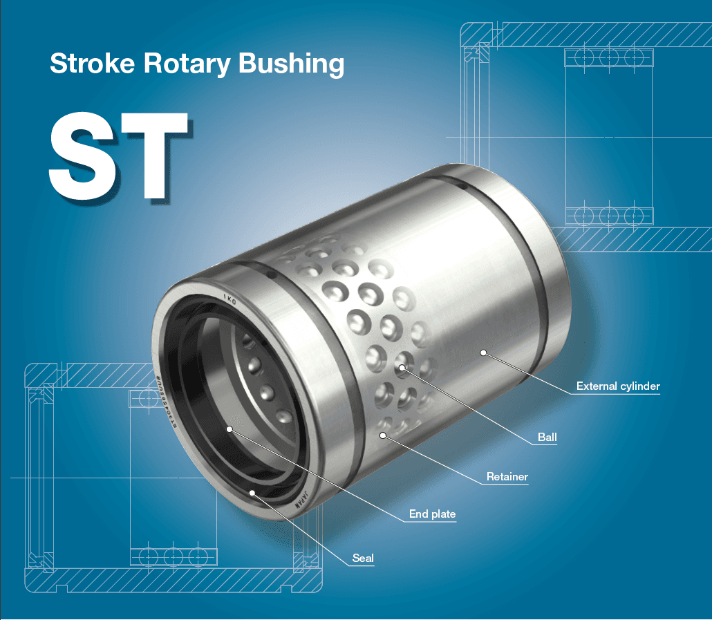 IKO ST 80110100 Stroke Rotary Bushing North Bearing