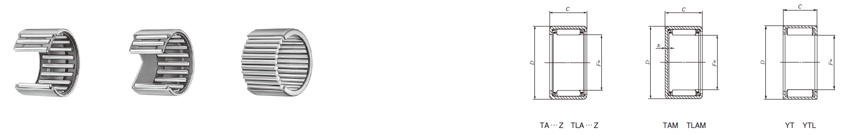 IKO TA 1212 Z,TAM 1212,TA 1215 Z,TAM 1215 SHELL TYPE NEEDLE ROLLER BEARINGS IKO TA 1212 Z,TAM 1212,TA 1215 Z,TAM 1215 SHELL TYPE NEEDLE ROLLER BEARINGS