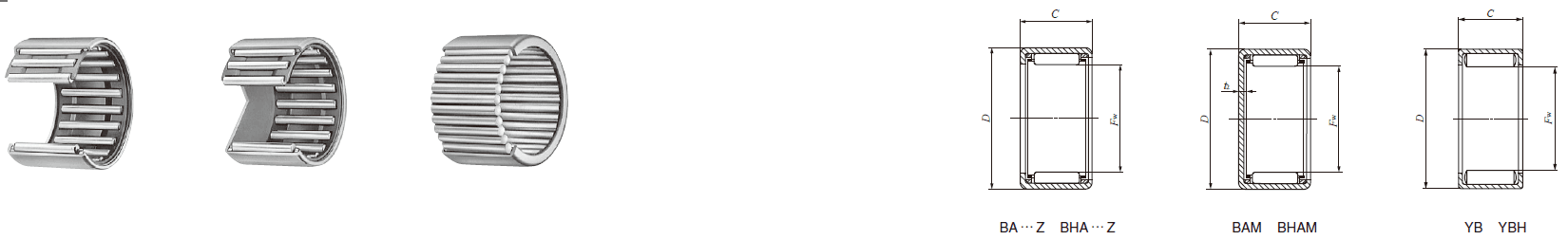 IKO BA 910 Z,BAM 910,BA 912 Z,BAM 912 SHELL TYPE NEEDLE ROLLER BEARINGS IKO BA 910 Z,BAM 910,BA 912 Z,BAM 912 SHELL TYPE NEEDLE ROLLER BEARINGS