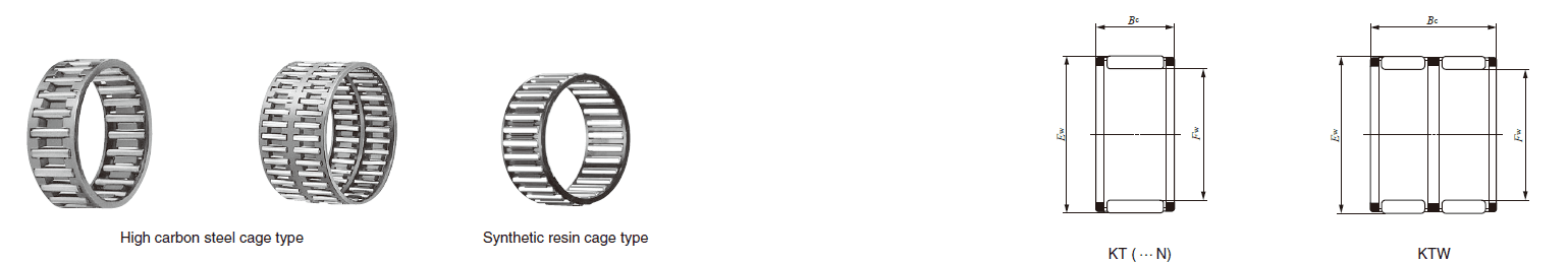 IKO KT 354013,KT 354017 NEEDLE ROLLER CAGES FOR GENERAL USAGE