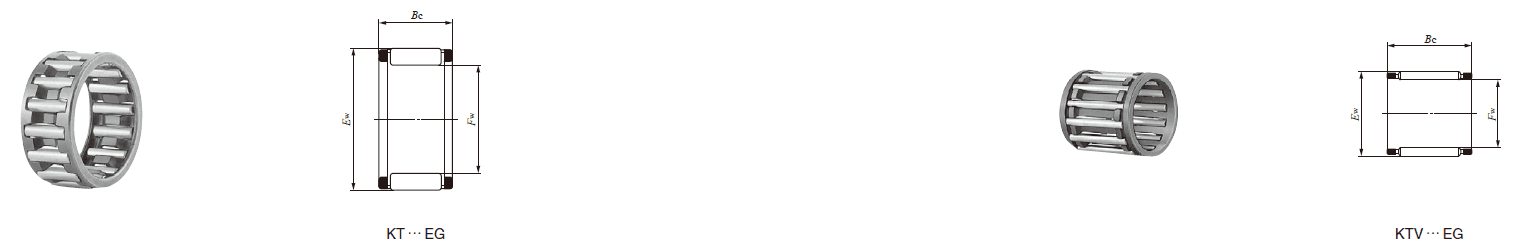 IKO KTV 91211.5 EG,KTV 91214 EG NEEDLE ROLLER CAGES FOR ENGINE CONNECTING RODS (Copy)