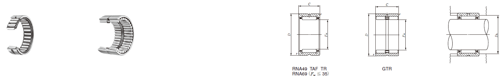 IKO RNA 4903,RNA 6903 MACHINED TYPE NEEDLE ROLLER BEARINGS IKO RNA 4903,RNA 6903 MACHINED TYPE NEEDLE ROLLER BEARINGS