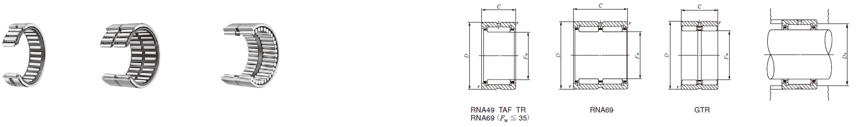 IKO GTR 587745,TAF 607225 MACHINED TYPE NEEDLE ROLLER BEARINGS IKO GTR 587745,TAF 607225 MACHINED TYPE NEEDLE ROLLER BEARINGS