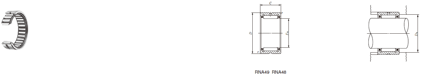 IKO RNA 4834,RNA 4934 MACHINED TYPE NEEDLE ROLLER BEARINGS IKO RNA 4834,RNA 4934 MACHINED TYPE NEEDLE ROLLER BEARINGS