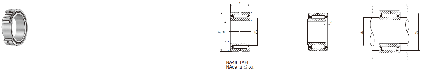 IKO TAFI 122420,TAFI 122416 MACHINED TYPE NEEDLE ROLLER BEARINGS IKO TAFI 122420,TAFI 122416 MACHINED TYPE NEEDLE ROLLER BEARINGS