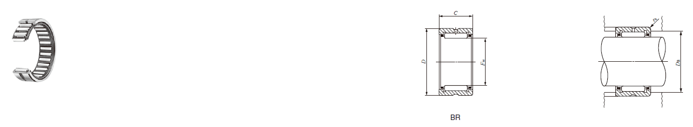 IKO BR 122016,BR 142212 MACHINED TYPE NEEDLE ROLLER BEARINGS IKO BR 122016,BR 142212 MACHINED TYPE NEEDLE ROLLER BEARINGS