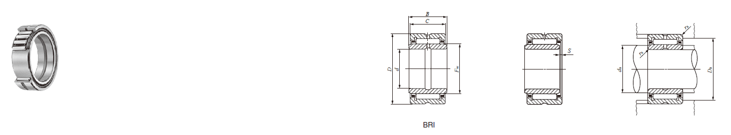 IKO BRI 61812,BRI 82012 MACHINED TYPE NEEDLE ROLLER BEARINGS IKO BRI 61812,BRI 82012 MACHINED TYPE NEEDLE ROLLER BEARINGS