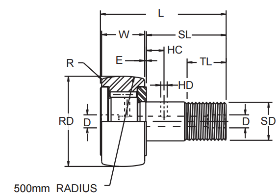 MCGILL MCFR-62,MCF-62 METRIC CAMROL BEARINGS MCF SERIES MCGILL MCFR-62,MCF-62 METRIC CAMROL BEARINGS MCF SERIES