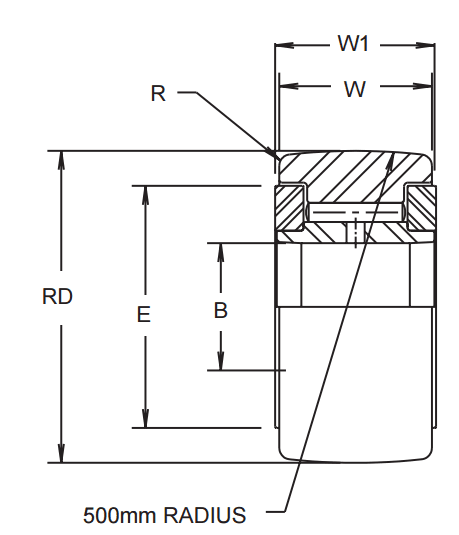 MCGILL MCYRR-12,MCYR-12 METRIC CAMROL BEARINGS MCYR SERIES